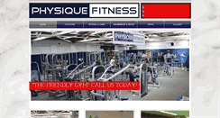 Desktop Screenshot of physique-fitness.com